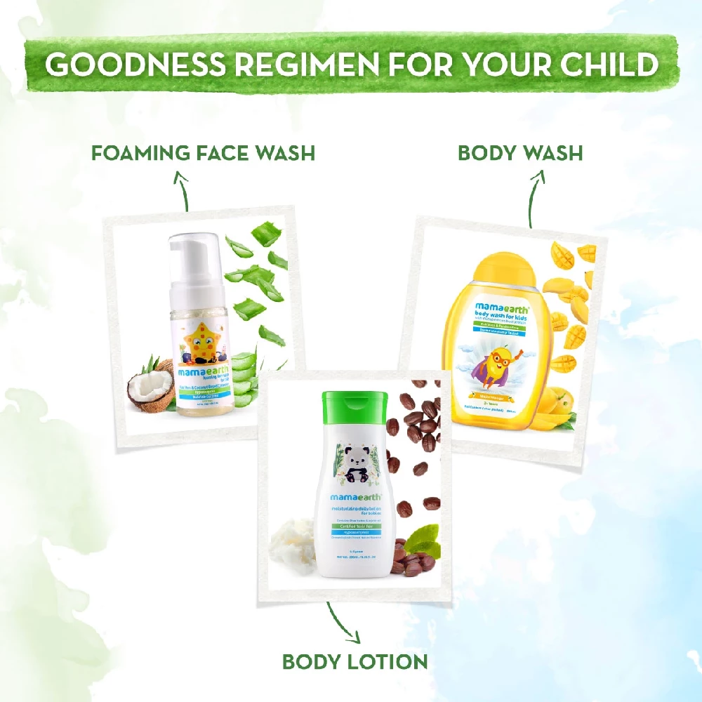 Major Mango Body Wash For Kids with Mango and Oat Protein, 300 ml-5.webp